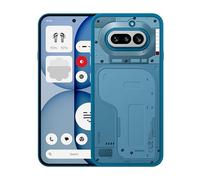 Nothing Phone (4a) - 50 MP Triple Camera with Up To 70X ultra Zoom, Transparent Design Smartphone, Long Lasting Battery and 50W Fast Charge, 120Hz AMOLED Display and Glyph Bar, 12GB + 256GB -Blue