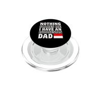 Nothing Scares Me Have Indonesian Dad Father's Day Indonesia PopSockets PopGrip for MagSafe