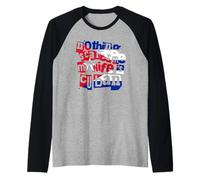 Nothing Scares Me My Wife is Cuban Funny Design Raglan Baseball Tee