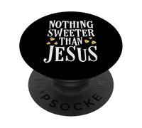 Nothing Sweeter Than Jesus Christian Faith Halloween Candy PopSockets Adhesive PopGrip