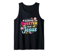 Nothing Sweeter Than Jesus Christmas Faith Christian Tee Tank Top