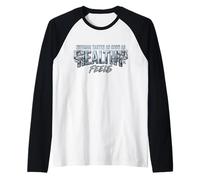 Nothing Tastes As Good As Healthy Feels Raglan Baseball Tee