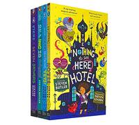 Nothing to see Here Hotel Book Series 4 Books Collection Set By Steven Butler (The Nothing to See Here Hotel, You Ain't Seen Nothing Yeti, Sea-ing is Believing & Fiend of the Seven Sewers)