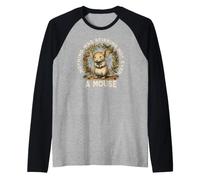 Nothing was Stirring Not Even A Mouse s Christmas Shirt Raglan Baseball Tee