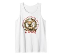 Nothing was Stirring Not Even A Mouse s Christmas Shirt Tank Top