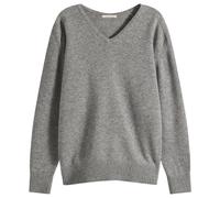 Nothing Written Women's Carna V-Neck Pullover Gray Large