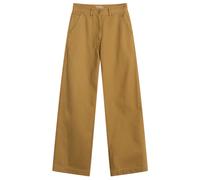 Nothing Written Women's Paan Cotton Work Pants Khaki