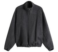 Nothing Written Women's Plaza Zip Blouson Dark Gray Large
