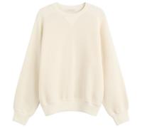 Nothing Written Women's Waffle Knit Pullover Ivory Medium