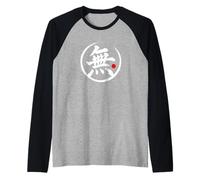 “Nothingness” Japanese Kanji Word Graphic Raglan Baseball Tee