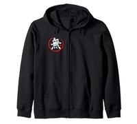 “Nothingness” Japanese Word Kanji Character Zip Hoodie
