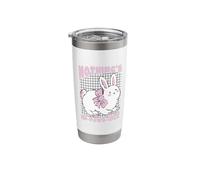 Nothing's Im-Paws-Ible Cute Bunny Rabbit Pun Stainless Steel Insulated Tumbler