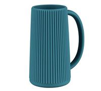 Nothomme Food Grade Silicone Wash Rinser Cup for Kids with Easy Grip Handle, Baby Bath Rinse Cup (Midnight Blue)