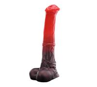 Nothosaur CONOLA 13.4” Horse Dildo Anal Dildo Sex Toys with Strong Suction Cup, Platinum Silicone Anal Plug Butt Plug Sex Toys for Men Women Couples, XL