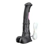 Nothosaur CONOLA with Tube 13.4" Fantasy Dildo, Realistic Long Horse Huge Squirting Animal Silicone Dildo, Powerful Arterial Styling with Strong Suction Cup, Thrusting G-Spot, Anal Sex for Men Women