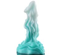 Nothosaur Ludaria 8.27 Inch Fantasy Dildo, Luminous Realistic Monster Dildo with Friction Wave Points with Strong Suction Cup for G-Spot, Prostate, Vagina, Sex Adult Toys for Men Women