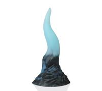 Nothosaur QALU 10" Mermaid Luminous Realistic Fantasy Monster Dildo with Friction Wave Points with Strong Suction Cup for G-Spot Prostate Vagina Sex Adult Toys for Men Women and Couple