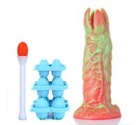 Nothosaur ZERGER 5.7" Fantasy Realistic Ovipositor Dildo Fantasy Monster Dildo Parasitic Birth with Strong Suction Cup G-Spot Adult Sex Toy for Men Women and Couple with Egg Models and Booster-Tyrant