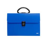 NOTI Expanding File Organiser, 19 Pocket, Foolscap, Blue