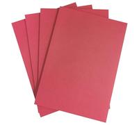 Noti Premium A4 Red 270gsm, Leathergrain Comb Binding Cover, Cardstock for Crafting, Card Making, Scrapbooking (Pack of 100)