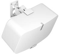 notiela Heavy Duty Speaker Wall Bracket for Sonos Five & Sonos Play 5 Wall Mount with Tilt & Swivel Adjustment for Sonos Play 5, Sonos Five Wall Mount Bracket, Single White