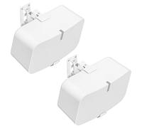 notiela Pair of Heavy Duty Speaker Wall Bracket for Sonos Five & Sonos Play 5 Wall Mount with Tilt & Swivel Adjustment for Sonos Play 5, Sonos Five Wall Mount Bracket, White