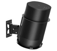notiela Protective Metal Speaker Wall Mount for Sonos Move and Sonos Move 2 Wall Mount Bracket with Tilt & Swivel Adjustment Speaker Bracket for Sonos Move 2 Mount, Black