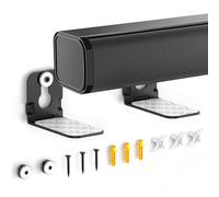 notiela Soundbar Wall Mount Bracket for Samsung, Sony, LG, Vizio, Bose, Onn Soundbar Bracket Under TV - Metal Soundbar Mount Shelf Easy to Install for Space Saving