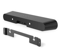 notiela Soundbar Wall Mount for Sonos Ray Mount Under or Above TV, Hidden Floating Bracket, Sound bar Mount Bracket for Sonos Ray Wall Mount, Heavy Duty Steel Support, Mount Hardware Includ, Black