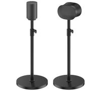 notiela Speaker Stands for Sonos Era 100 SL, Era-100 & Era-300, Black | Speaker Stands for Sonos Era Series, Tool-Free Height Extend 33.5"-40.6", Heavy-Duty Base for Stable, With Cable Management