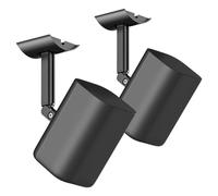 notiela Speaker Wall & Ceiling Mount for Roku Wireless Speakers Mount, Tilt and Swivel Adjustable Speaker Mount for Roku Speaker Wall Mounts with Hardware Kit,2 Pack-Black