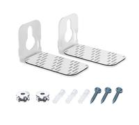 notiela Universal Soundbar Wall Mount Bracket Floating Wall Shelf for Samsung Sony LG Nakamichi Polk Audio Vizio Roku Onn Soundbar Mo