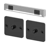 notiela Upgrade Wall Mount for Sonos Playbar Mount Bracket Easy to Install Fit for Sonos Playbar Wall Mount Under TV Mounting Bracket for Space Saving