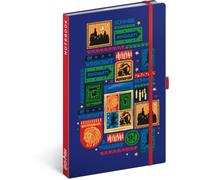 NOTIQUE A5 Ruled Notebook - Hardcover Journal Harry Potter Hogwarts | Harry Potter Hogwarts Journal and Journal for Ideas, Goals and Notes - A magical gift for fans