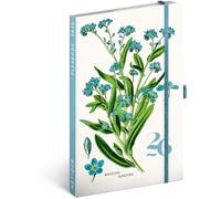 NOTIQUE Appointment Planner 2026 approx. A5 2-in-1 Calendar & Notebook, Hardcover Weekly Planner with Elastic Closure, 144 Pages Appointment Calendar, Book Calendar, Planbook (Herbarium)