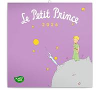 NOTIQUE Wall Calendar 2026 The Little Prince Calendar, Plastic-Free Brochure Calendar with Monthly Calendar, Brochure Calendar, Scented Calendar 30 x 30 cm (30 x 60 Open)