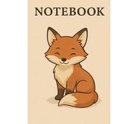 Notizbuch A5 mit 200 Seiten / Notebook A5 / Carnet A5 / CuadernoA5: Der schlaue Fuchs denkt mit - Notizbuch für kluge Gedanken