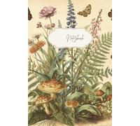 Notizbuch: Botanisches Wildblumen Design Vintage | 100 Linierte Seiten | 6x9 Zoll: Nostalgisches Notizheft für Frauen zum Schreiben, Journaling & ... Blumen Schmetterlinge | Geschenkidee