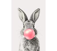 Notizbuch: Hasen Notizbuch | 6x9 Zoll DIN A5 | 100 Seiten liniert | Hase Notizheft | Kaninchen Tagebuch | Häschen Schreibheft | Osterhase Geschenk