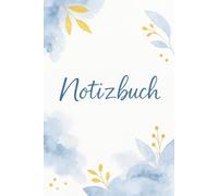 Notizbuch liniert (ca. 15 × 23 cm) - 111 Seiten - Journal, Tagebuch & Ideenbuch zum Schreiben - vielseitiges Schreibheft für Alltag, Studium & Beruf
