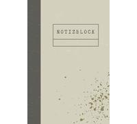 Notizbuch liniert | Tagebuch 6x9 Zoll (100 Seiten): Praktisches Journal zum Schreiben, für Schule, Beruf & Alltag | Geschenkidee für Freunde & Kollegen