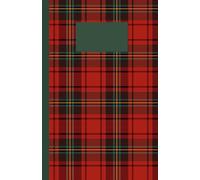 Notizbuch Schottenkaro Tartan: 100 S., liniert, ca. A5 / Notebook Tartan Scotland / 100 p., 5,5"x8,5", lined / Journal, Diary, Notizheft, Schreibheft, Tagebuch, Ideenbuch