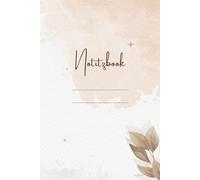 Notizbuch: Schreibe deine Ideen, Gedanken nieder, „Ein stilvolles, leeres Notizbuch mit 122 Seiten, ideal für Planungen, Notizen und kreative Ideen - perfekt für Zuhause, Büro oder Schule.“