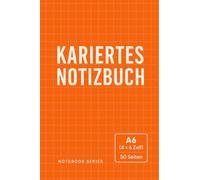 Notizheft A6 - 60 Seiten: Kariertes Notizheft für schnelle Ideen, Termine & Listen | Handliches 4x6 Format für unterwegs