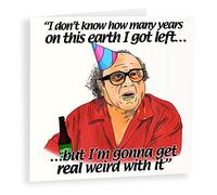 NotNiceThings Always Sunny Frank Reynolds Funny Birthday Card for Dad | Laser print card with envelope, blank inside for your own message. Great for men, brothers or Dads who love the show.