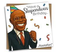 NotNiceThings Chris Eubank Birthday Card, Eubank Senior Birthday Card, Boxing BdayCard, Funny Cards for Him, Stupendous Birthday for Boyfriend, Dad