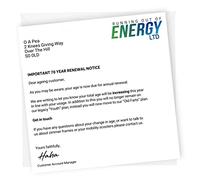 NotNiceThings Rude Funny 70th Birthday Card for Men, Women and Husband | Light-hearted take on turning seventy and rising energy bills. Great gift for a husband, Dad or any 70th birthday.
