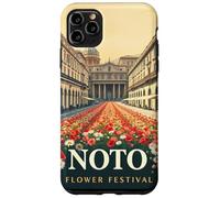 Noto Flower Festival - Vintage Poster Art - Sicily, Italy Case for iPhone 11 Pro Max