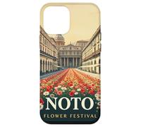 Noto Flower Festival - Vintage Poster Art - Sicily, Italy Case for iPhone 12 mini