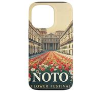 Noto Flower Festival - Vintage Poster Art - Sicily, Italy Case for iPhone 13 Pro